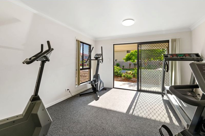 Cardio equipment inside the AcaciaFields gym
